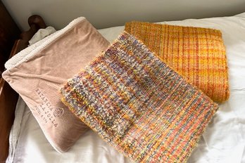 3 Throw Blankets