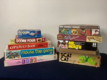 Mixed Vintage Board Game Lot