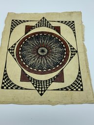 Unusual Art On Handmade Paper