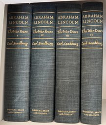 Abraham Lincoln The War Years By Carl Sandburg