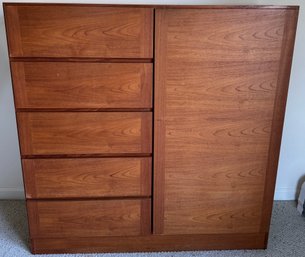 Five Drawer One Door Chest