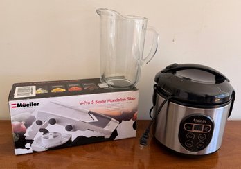 Small Appliance And Glass Pitcher