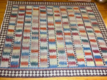 Multi Colored Kilim Room Size Rug