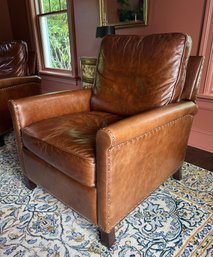 Pottery Barn Leather Recliner (1 Of 2)