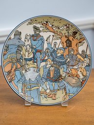 Vintage Villeroy & Boch 'Wilhelm Tell' Collector Plate From The Galleria Ceramica Series