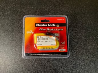 MasterLock Disc Brake Lock #37