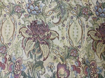 Lovely Tapestry Fabric Yardage, Purchased In Spain