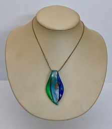 Hand Blown Glass Pendant