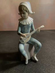 Lladro 1979 Harlequin Figurine