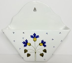Bentson-West Italian Ceramics Wall Pocket