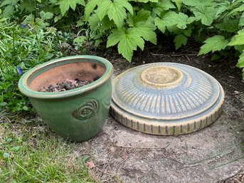 Bird Bath And Planter