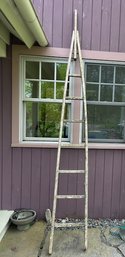Tall Wooden Apple Ladder