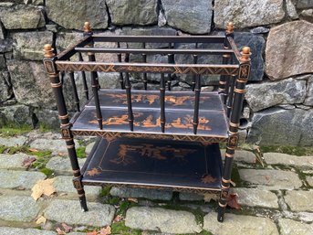Chinoiserie Magazine Stand
