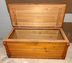 Circa 1924 Handcrafted Storage Trunk