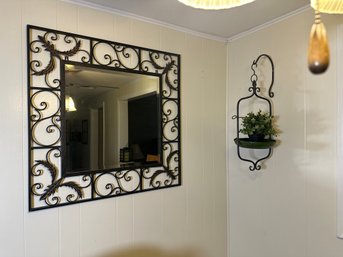Decorative Metal Mirror