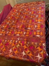 Stunning Embroidered Tablecloth