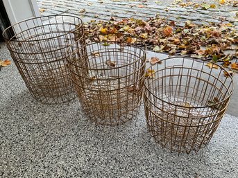 9 Metal Storage Baskets