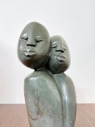 Shona Soapstone Figurative Sculpture - Zimbabwe And Artist Signed