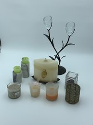 Lovely Mixed Candle Lot
