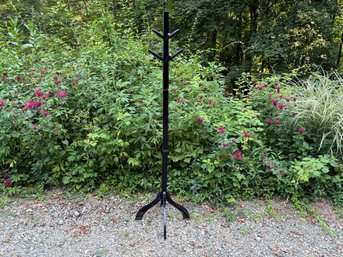 Black Painted Hall Tree