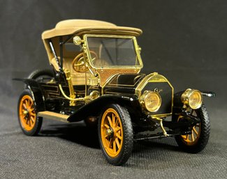 Franklin Mint 1910 Cadillac Model Thirty Roadster Diecast 1:24 Scale Model Includes Original Styrofoam