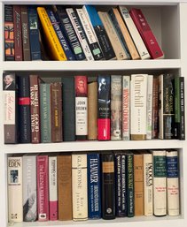Three Shelves Of Books