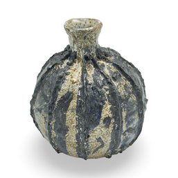 1970s Abstract Gourd Vase Signed And Dated
