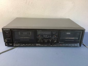 Sony TC-WR510 Stereo Cassette Deck #8