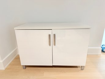 White Storage Cabinet