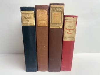 Four French Classics Written In English (4)