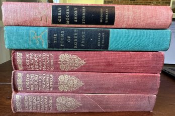 Five Vintage Books