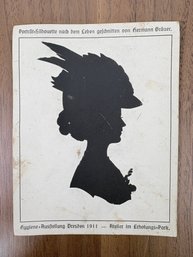German Silhouette Trade Card