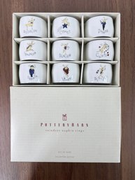 Pottery Barn Christmas Napkin Rings