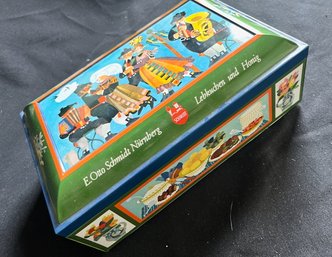 Decorative Tin Full Of International Postage Stamps - CAN SHIP!