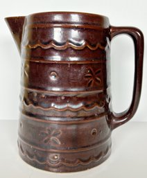 Mar-Crest Daisy And Dot Stoneware Pitcher