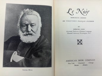 Cook, Mercer - Le Noir: Morceaux Choisis De Vingt-Neuf Francais Celebres
