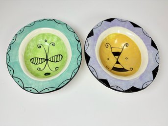 Handmade Pottery Bowls (2)