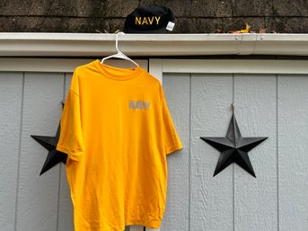 US Navy T-Shirt & Hat