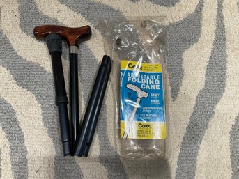 Adjustable Folding Cane