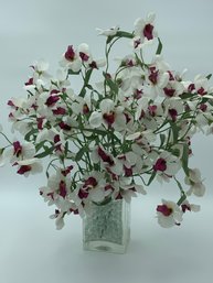 Faux Orchid Arrangment