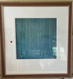 Framed Gustav Klimt 'Fir Forest' Print