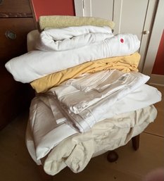 Lot Of Queen Bed Linens And Towels
