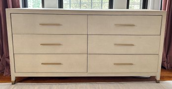 Restoration Hardware Shagreen 6 Drawer Dresser