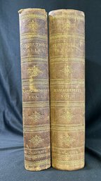 1879 History Of The Connecticut Valley Vol. 1 & 2 Hardcover Books.