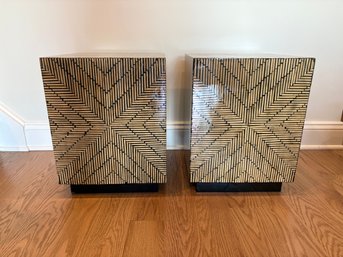Pair Of Modern End Tables