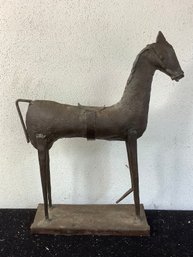 Vintage Metal Horse Decor Made In India
