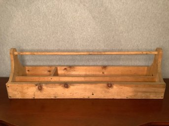 Large Wooden Toolbox