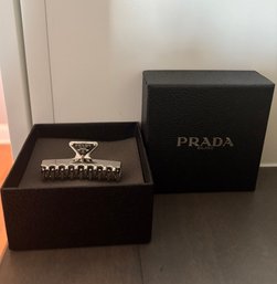 Prada Metal Hair Clip