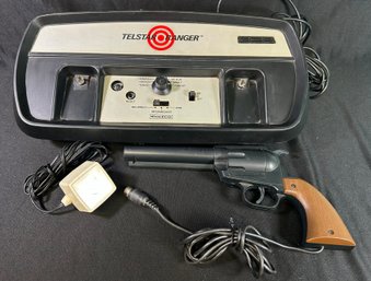 1977 Coleco Telstar Ranger Console With Revolver & Hook Ups.