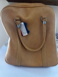Vintage Mustard Yellow American Tourister Escort/tote Bag